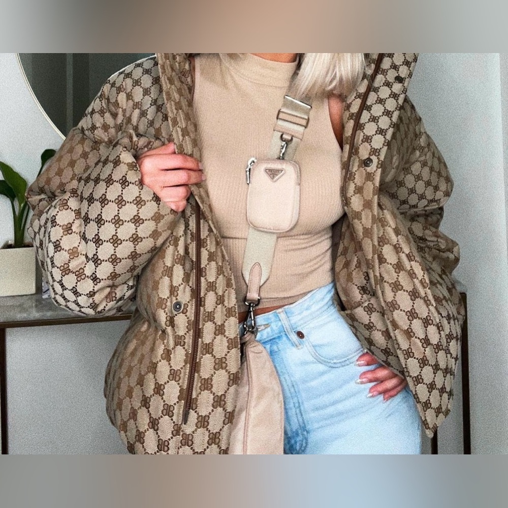 Gucci x Balenciaga BB Puffer Jacket